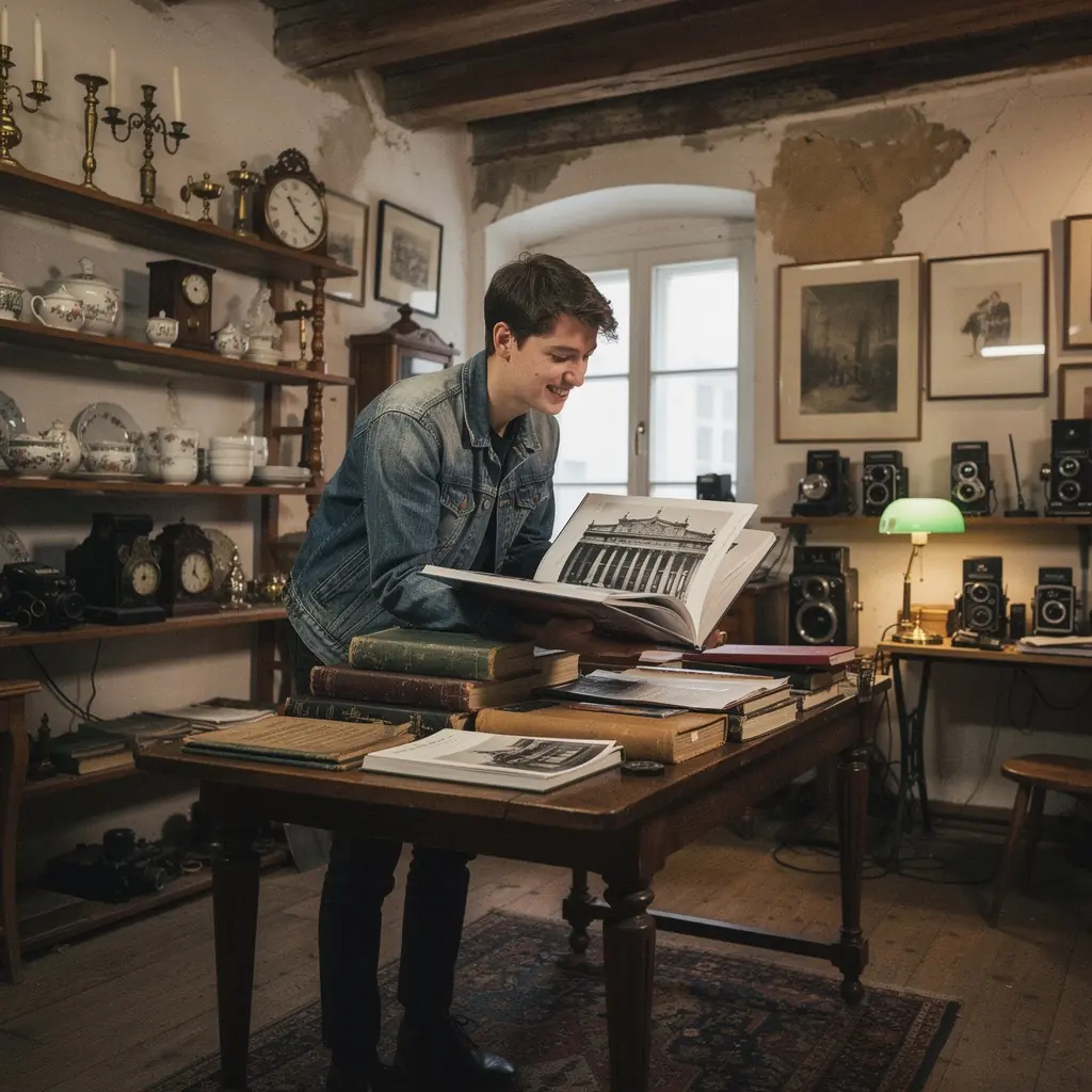 Detailreiche Aufnahmen von ikonischen Bauwerken in Österreich und deren architektonischen Merkmalen.