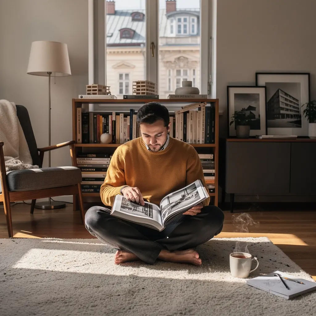 Ein Bildband, der die Schönheit historischer Gebäude in Österreich mit lebendigen Farben einfängt.