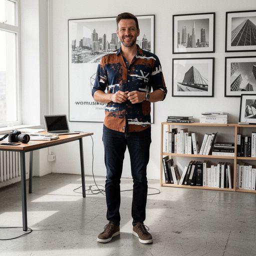 Ein fesselnder Bildband, der die Verbindung zwischen Kunst und Architektur visuell darstellt.